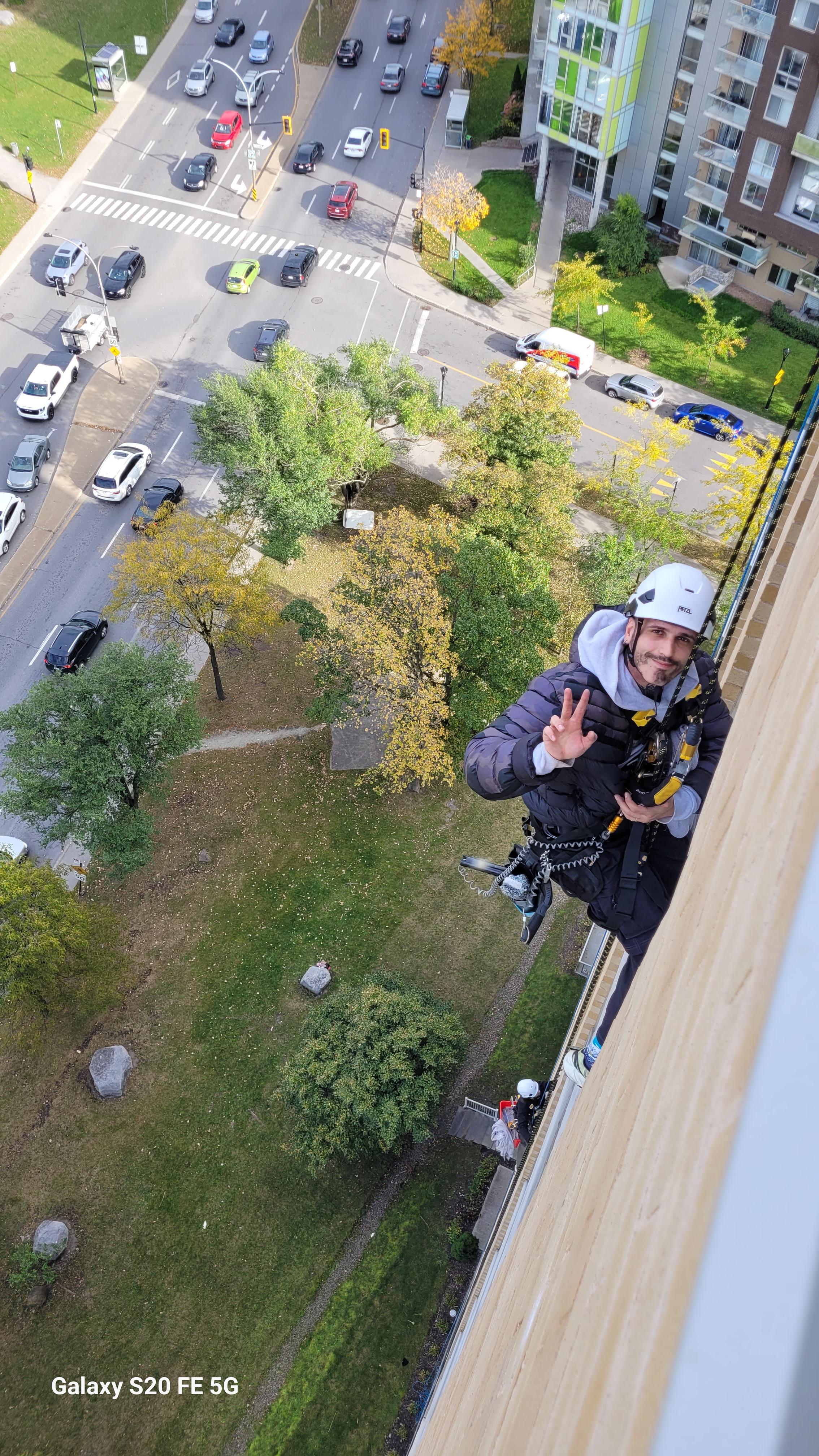 Post-construction window cleanup