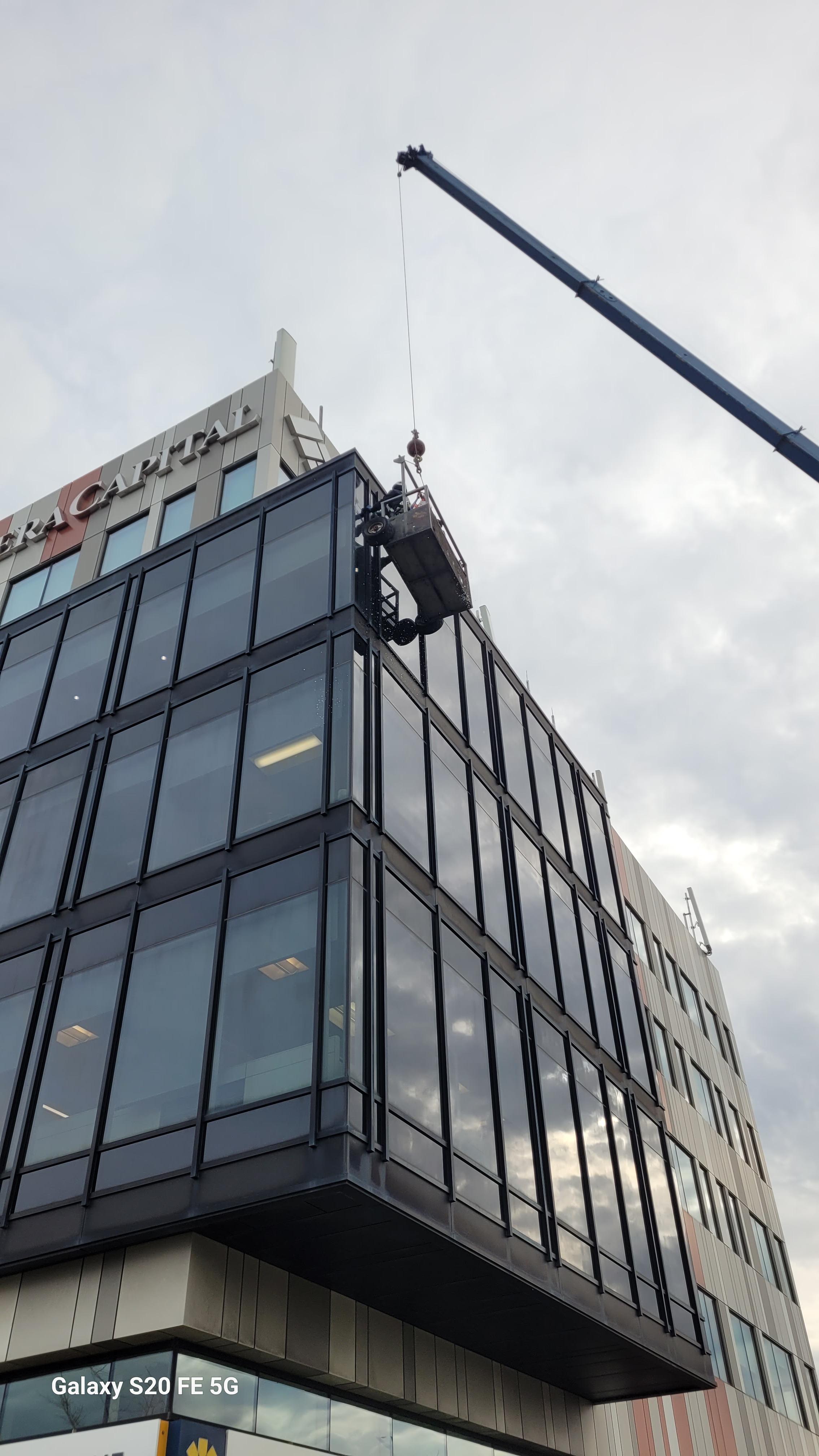 Déneigement de toitures